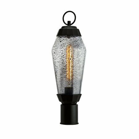 NORWELL Lyrids Post Lantern Light - Matte Black 1267-MB-IG